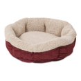 thumbnail image 1 of Aspen Pet 80135 Self Warming Cat Bed, 19-Inch, Warm Spice with Creme, 1 of 3