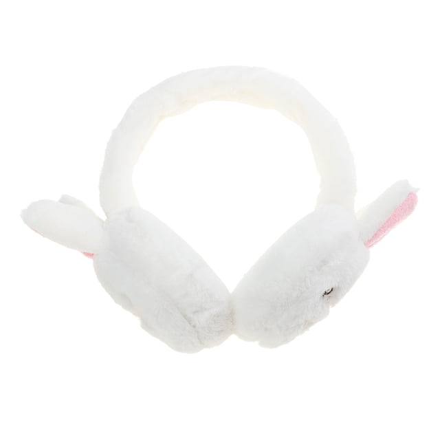 Shisuyan Protège-Oreilles d'Hiver pour Enfants, Adorable Cache-Oreilles en Peluche, Cache-Oreilles Oreilles de Lapin
