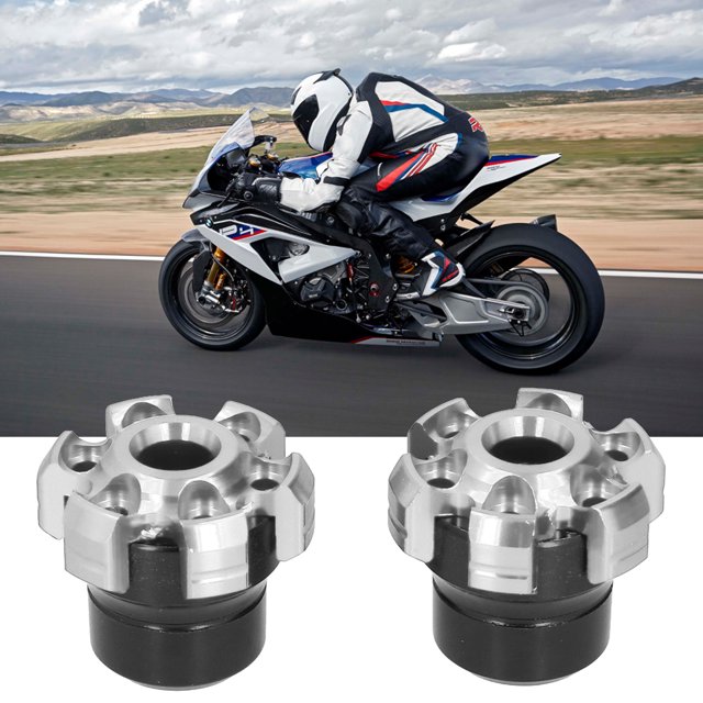 Wheel Axle Protector, Heavy Duty Sturdy Wheel Axle Sliders CNC Aluminium Alloy For Motorcycles For Bikes