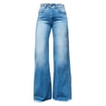 thumbnail image 5 of XZNGL Jeans en Denim Délavé Amples Décontractés pour Femmes, Mode, Unis, Extensibles, Coupe Ajustée, 5 of 5