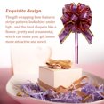 thumbnail image 2 of Pull Bows Ribbon for Gift Wrapping Festive Wedding Decoration Wear-resistant Gifts Baskets Multifunctional Christmas Present Wine Red, 2 of 6