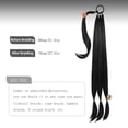 thumbnail image 1 of Becaristey Just Like Own Hair Braided Ponytail Extension For Summer Trend Change Style Coronet Braid Switch black 1Set, 1 of 6