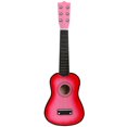 thumbnail image 2 of DEBGFS Exquisite 21inch Beginners Practice Acoustic Guitar for Kids,Pink, 2 of 8