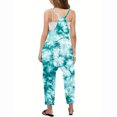 thumbnail image 4 of RXIRUCGD Girls Casual Jumpsuits Sleeveless Summer Rompers Long Pants With Pockets For 5-14 Years( Multicolor, Size:9-10 Years ), 4 of 6