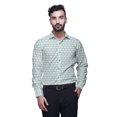 thumbnail image 1 of BESTMAN Cotton Shirt With Pockets Spread Collar Button Down Formal Shirt, 1 of 5