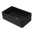 thumbnail image 4 of ALFI Brand AB3320SB-BM Évier de Cuisine de Style Ferme en Argile de Feu Simple Réversible de 33 Po - Noir Mat, 4 of 10