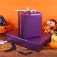 thumbnail image 2 of Firefly Hope 17 Inches X 9.84 Feet Purple Matte Metallic Wrapping Paper, Solid Color for Birthdays, Weddings & DIY Bouquets, 2 of 5