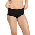 thumbnail image 1 of Jockey Culotte en Microfibre à Dentelle Extensible Douce pour Femmes, 1 of 4