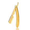 thumbnail image 1 of 1PC Traditional Manual Shaver Professional Straight Edge Stainless Steel Sharp Barber Razor Folding Shaving Knife Shave Beard for Men Barber Male Home Use Shaving Tools(Without Blade), 1 of 8