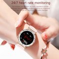 thumbnail image 4 of Smart Watch for Women, Waterproof Fitness Tracker, Health Monitoring Watch with Heart Rate/Sleep/Menstrual Cycle Tracking, BT Call Message Reminder, Activity Tracker for Sports and, 4 of 7