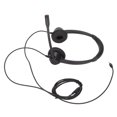 thumbnail image 2 of 3.5mm Office Headset, Double Sided Headset Comfortable With HD Stereo Sound For Online Courses For Call Center, 2 of 8