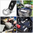 thumbnail image 4 of HLONK Sangle de Transport de Batterie pour Voiturette de Golf Sangle Fixe Sangle de Transport pour Batterie Automobile Sangle d'Arrimage de Batterie Sangle de Levage de Batterie Sangle de Batterie pour Voiturette de Golf, 4 of 8