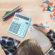 Rbaofujie Basic Standard Calculators Mini Digital Desktop Calculator with 8-Digit Lcd Display. Smart Calculator Pocket Size for Home School for Kids Back To School Supplies