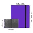 thumbnail image 4 of Trading Card Binder under $5! CQCYD 9-Pocket Trading Card Binder, 360 Side-Loading Card Album, Sports Card Collector Book for MTG and Football Cards, 4 of 7