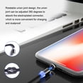 thumbnail image 3 of 2m Magnetic Data Cable Fast Charging USB Three-in-one Multifunctional Mobile Phone Charging Cable One for, 3 of 8