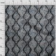 thumbnail image 3 of oneOone Rayon Blue Fabric Block Dress Material Fabric Print Fabric By The Yard 56 Inch Wide, 3 of 6