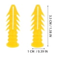 thumbnail image 3 of 100Pcs Wall Anchors Drywall Screws Expansion Tubes Wall Plug Bolts Plastic Expansion Tube, 3 of 9