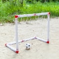 thumbnail image 4 of lionlar 33 Inch Small Size Portable Soccer Goal Toy Set with Pump, Game Toy Gift 86CM, 4 of 9