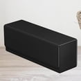 thumbnail image 2 of 400 CARD CASE + Divider-Trading Card box Trading Deck Box 310x95x115mm Black, 2 of 9