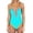Blue, variant on Riforla Swimsuit for Women Suspender Fringed Bikini Bra Top and Bottom Performance Set One-Piece Bathing Suit Orange M