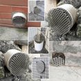 thumbnail image 4 of Stainless Steel Mesh,PVC Pipe Sewer Straight Insert 304 Stainless Steel Roof Floor Side Conical Proof Filter Screen Cover, 4 of 5
