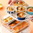 thumbnail image 4 of kjfeif Clearance 50PCS Reusable Round Aluminum Foil Tin Cups Aluminum Foil for Air Fryer, Disposable Mini Cake Containers Flan Molds for Pudding, Souffle, Party, Wedding, 4 of 4