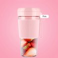 thumbnail image 2 of 280ml Mini Portable Juicer Electric Fruit USB Rechargeable Smoothie Maker Blender Sports Mini Food Bottle Juicing Cup, 2 of 8