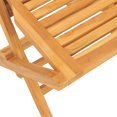 thumbnail image 3 of vidaXL 5 Piece Garden Dining Set Solid Wood Teak, 3 of 5