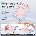 thumbnail image 5 of XYX Case for iPad Air 13 inch M3 2025/iPad Air 13 inch M2 2024 Shockproof Cover with 360 Rotating Stand, Slim Lightweight with Pencil Holder Protective Case, Colorful, 5 of 5