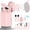 Pink, variant on Djiypn Keyboard Cleaner Kit, Electronics Cleaning Kit with Retractable Big Brush, Portable 20-IN-1 Multi-Tools Kit for Phones, Tablet, Computer, PC, TV Camera Lens with 10ml Mist Spray (White)