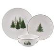 thumbnail image 1 of Holiday Times 12 Pieces Porcelain Dinnerware Set, Serves 4, 1 of 6
