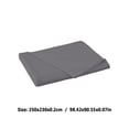 thumbnail image 3 of Aodebiao ​​Double Brushed Polyester Bed Sheet - Queen Size (98x90in) - Ultra Soft Solid Color Dorm Sheet Set - Wrinkle & Shrink Resistant (8 Colors)​​, 3 of 8