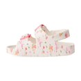 thumbnail image 2 of George Toddler Girls' Double Buckled Sandals, 2 of 4