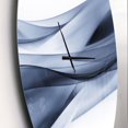 thumbnail image 2 of Designart Motif bleu clair scintillant horloge murale, 2 of 4