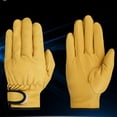 thumbnail image 1 of Gants en Cuir Gants de Travail Protection du Travail Résistants à l'Usure Jardin Travail Quotidien Outil de Protection, 1 of 5
