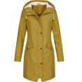 thumbnail image 1 of Veste Femme Femme Veste de Pluie Unie Extérieur Grande Taille Imperméable Imperméable à Capuche Coupe-Vent Vestes de Course pour Femmes en Liquidation, 1 of 4