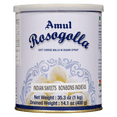 thumbnail image 1 of Amul Rosogolla - Indian Sweet (Canned Rosogulla), 1 of 5