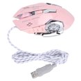 thumbnail image 1 of Gamer Mouse, Gaming Mouse Wired Ergonomic Streamline Design Drive Free  for Home for Office White,, 1 of 7