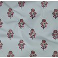 thumbnail image 4 of oneOone Coton Biologique Popeline Sergé Feuilles & Imprimé Floral Imprimé par Yard 42 Pouces de Large, 4 of 5