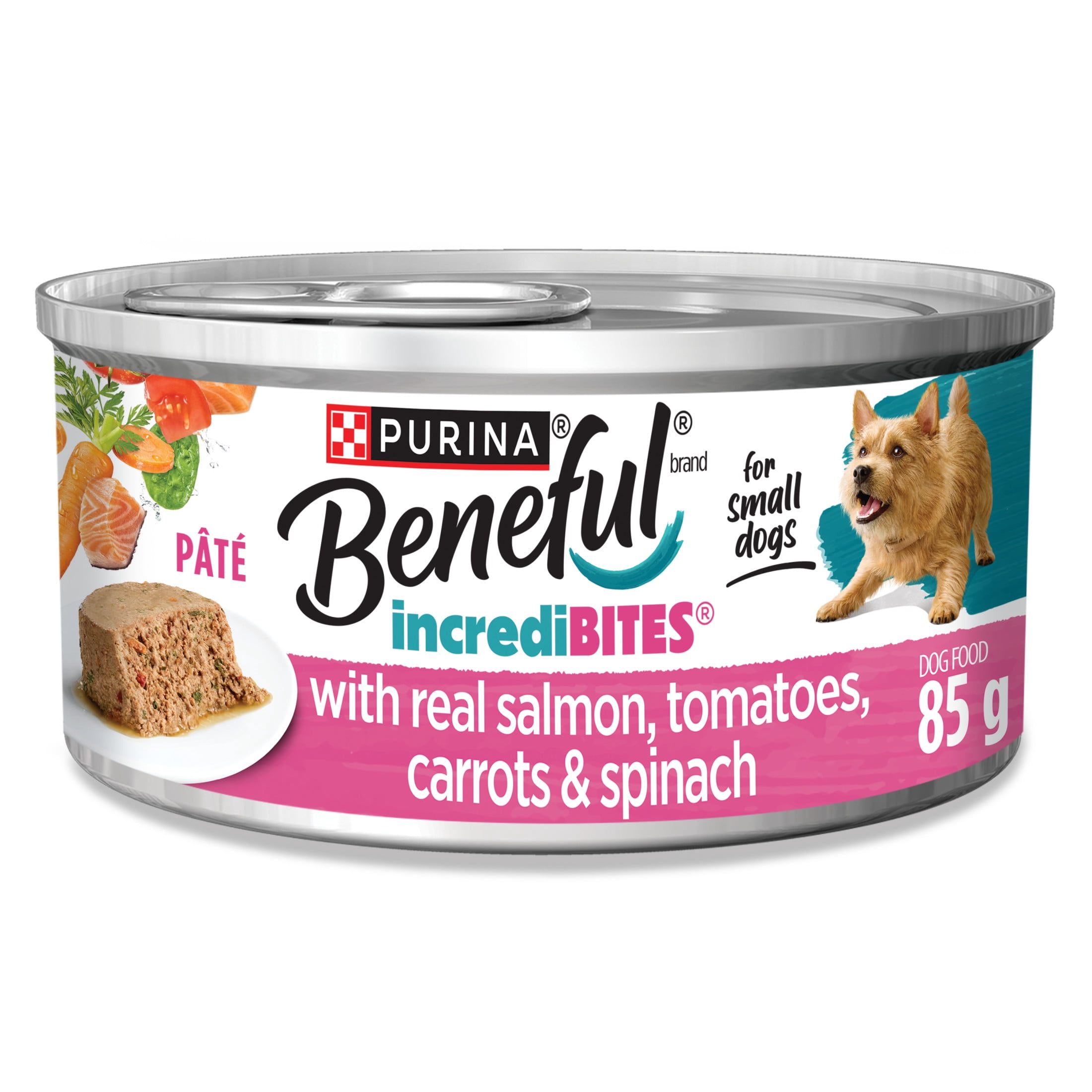 Beneful IncrediBites with Real Salmon Pâté, Wet Dog Food 85 g