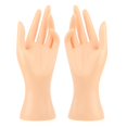 thumbnail image 2 of Decodeary 1Pair Female Mannequin Hand Multifunctional for Ring Finger Props Photograph Beige Height 8.46 Inch 1Set, 2 of 6