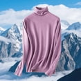 thumbnail image 1 of Ailaofu Chandail à Col Roulé pour Femmes Manches Longues Décontracté Automne Hiver chandail Tricoté, 1 of 6