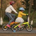 thumbnail image 3 of 2PCS Children Bike Auxiliary Wheel Flashing Light Mute Wheel Accessories with 18 Inch Bracket (Blue), 3 of 8