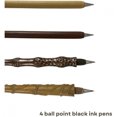 thumbnail image 3 of Harry Potter Stylos à Bille avec Boîte d'Exposition, Encre Noire, 4 Unités, 3 of 4