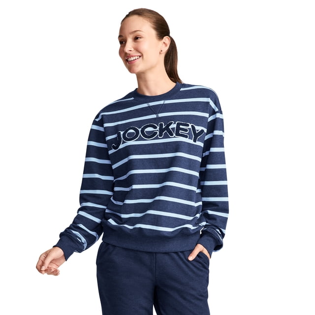 Jockey Women's Unwind Lounge Crew Sweatshirt