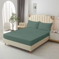 thumbnail image 4 of Vaidha Double Bed Fitted Sheet Piece Non-Slip Fixed Bed Cover All-Inclusive Mattress Protection Bed Cover Soft Fiber Suitable For Sleeping Naked, 4 of 7