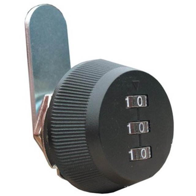 Combi Cam Cc7850S B .63 In. Combi-Cam Locks - Black