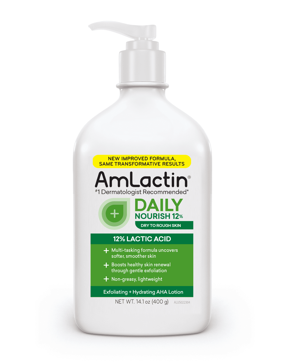 AmLactin, Daily Moisturizing Lotion, Fragrance Free, 14.1 oz (400 g)