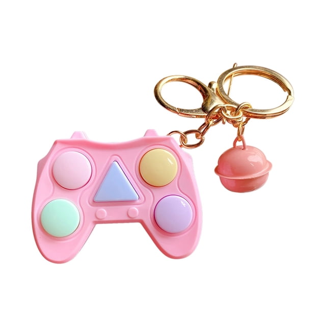 EGNMCR Handle Game Keychain LED Electronic Memory Games For Kids Adults Puzzle ball Birthday Gifts for Kids