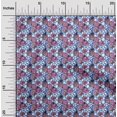 thumbnail image 2 of oneOone Cotton Poplin Medium Blue Fabric Texture Craft Projects Decor Fabric Printed By The Yard 42 Inch Wide, 2 of 5